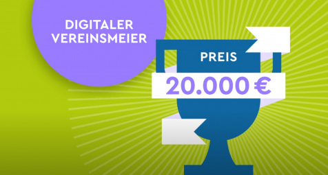 Digitaler Vereinsmeier Pokal mit 20.000 Euro-Grafik