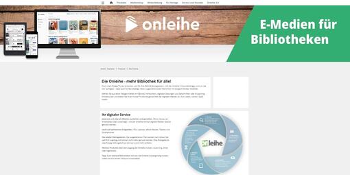 ScreenShot WebSeite Onleihe.de