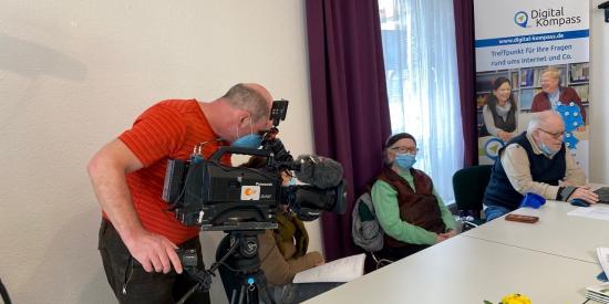 ZDF zu Gast beim Standort in Bleicherode 
