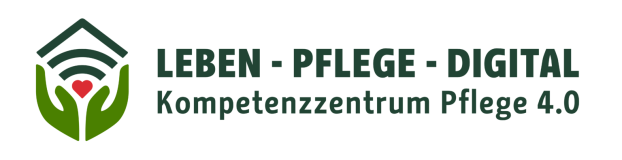 Logo des Berliner Projektes des Kompetenzzentrums Pflege 4.0