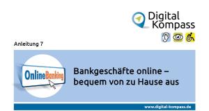 Links neben den Titel: Schriftzug OnlineBanking in Schreibweise mit O als Binnenmajuskel