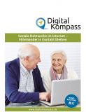 Titelbild derHandreichung #4 "Soziale Netzwerke im Internet – Miteinander in Kontakt bleiben"