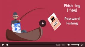 Bildschirmaufnahme aus dem Video "Passwortdiebstahl durch Phishing"