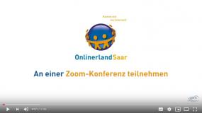 Startbild des Tutorial an einer Zoom-Konferenz teilnehmen