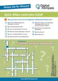 Erste Seite von "Alles rund ums Geld - Quiz"