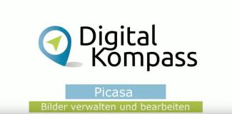 Startbild des Vortrags über Picasa bei YouTube