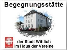 Logo der Begenungsstätte mit Abbildung des Hauses