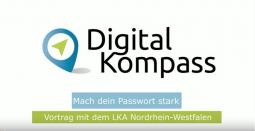 Bildschirmaufnahme aus dem Online-Vortrag "Mach dein Passwort stark"