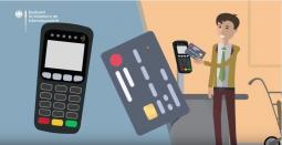 Bildschirmaufnahme aus dem Video "Kontaktloses Bezahlen einfach erklärt"