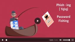Bildschirmaufnahme aus dem Video "Passwortdiebstahl durch Phishing"