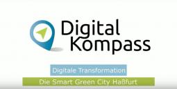 Bildschirmaufnahme der Aufzeichnung des Vortrags über die Smart Green City Haßfurt