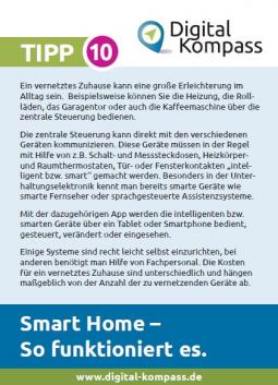 Die erste Seite mit dem Tipp 10 - Smart Home – So funktioniert es.