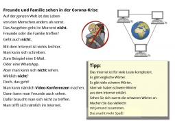 Erste Seit der Anleitung: Wie benutzt man das Programm Zoom am Handy?