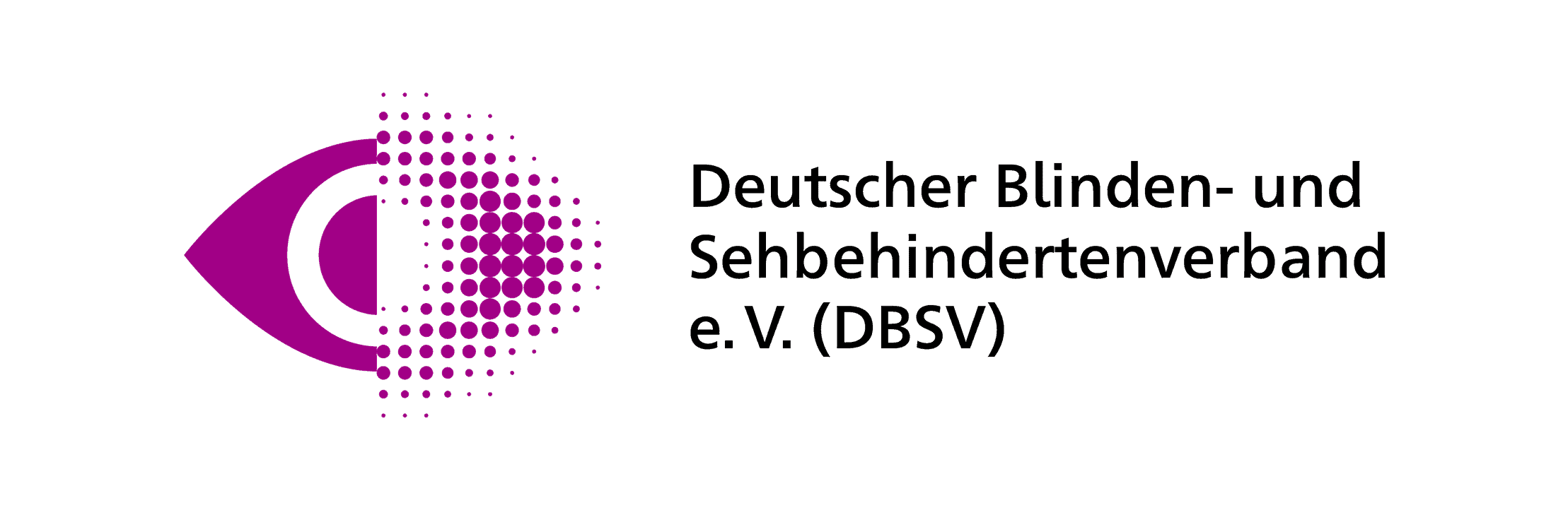 Logo Deutscher Blinden- un Sehbehindertenverband e.V. DBSV