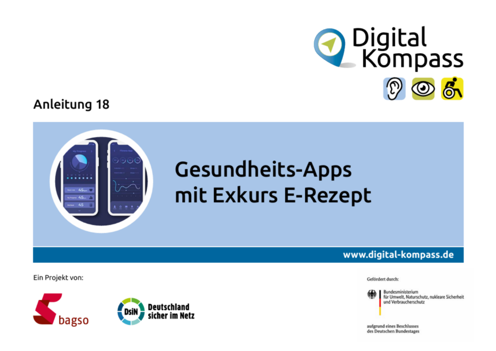 Cover Anleitung 18- Gesundheits-Apps mit Exkurs E-Rezept