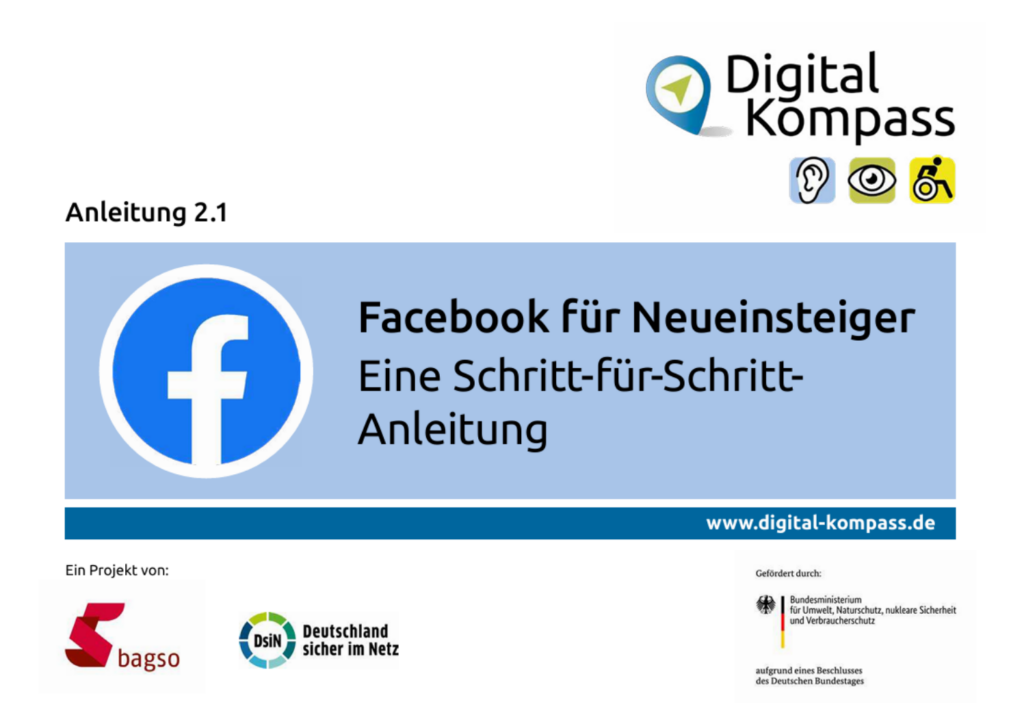 Cover Anleitung 2.1- Facebook für Neueinsteiger